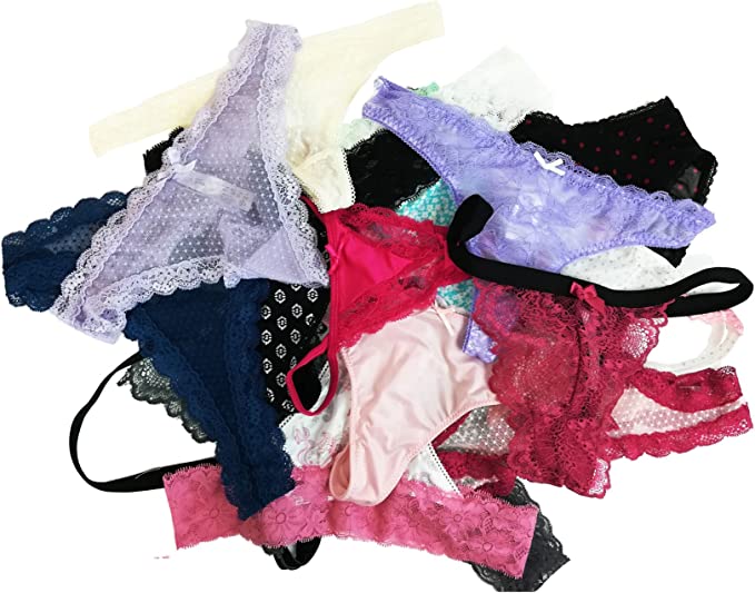 Women's Wholesale Panties Pack of 10 – Assorted Premium Styles & Colors