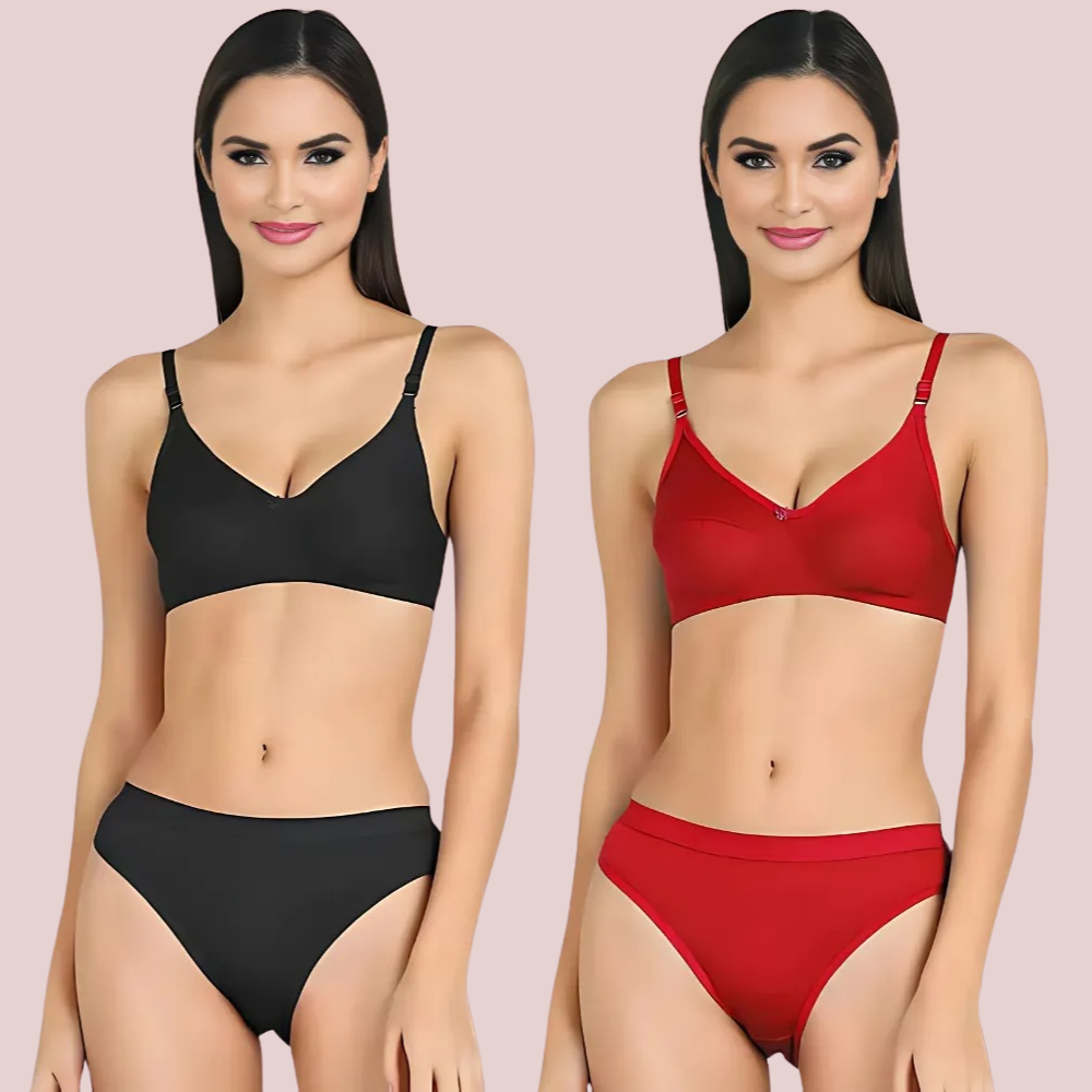Cotton Cloud Comfort Bra set-  2-Pack